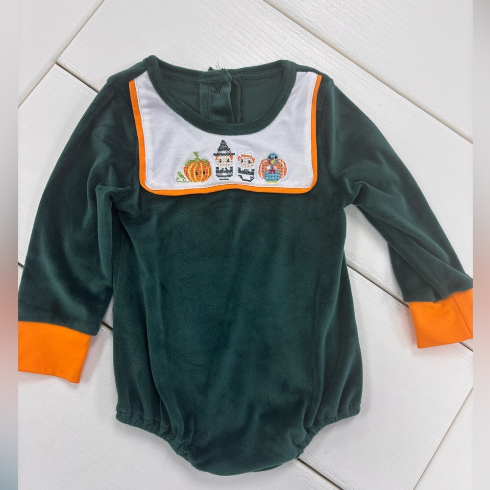 Infant Boy Thanksgiving Bubble